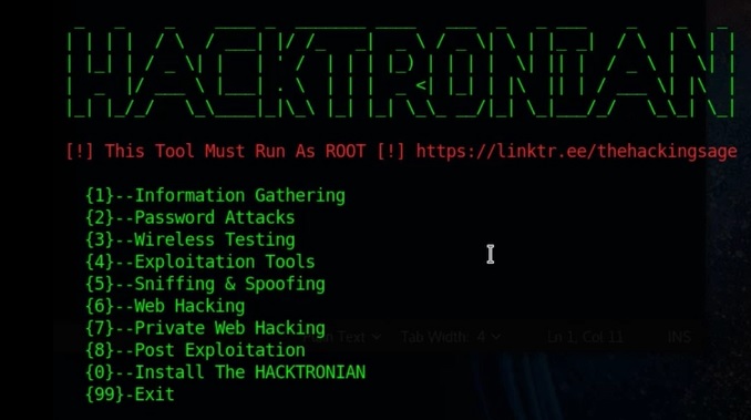 root hacking tools